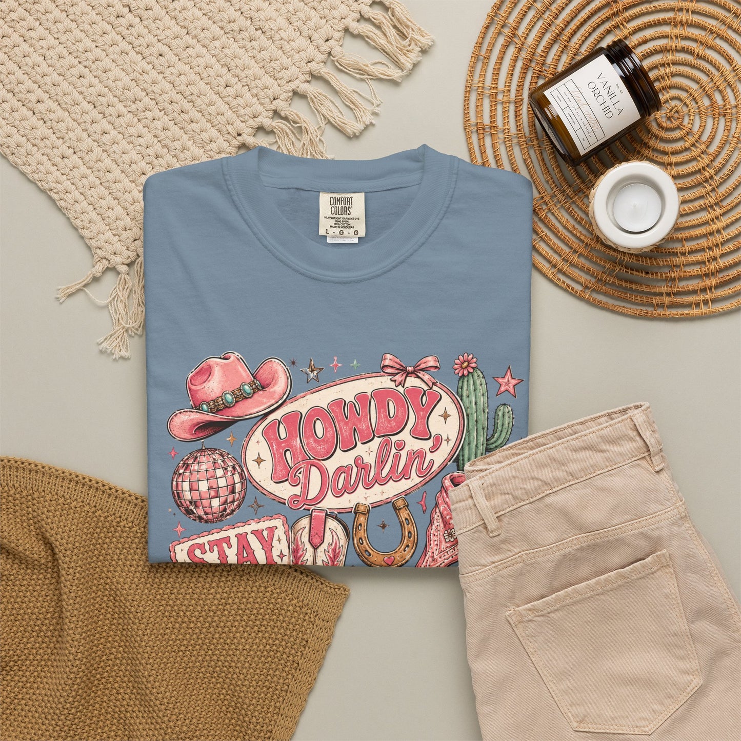 Howdy Darlin' Western Graphic T-Shirt