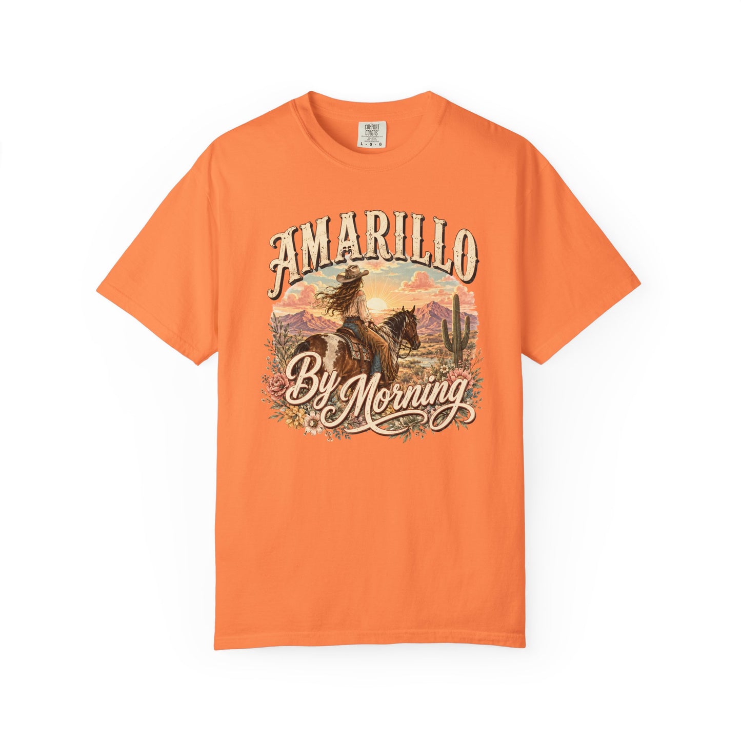Amarillo By Morning Cowboy T-Shirt — Western Rodeo Graphic Tee