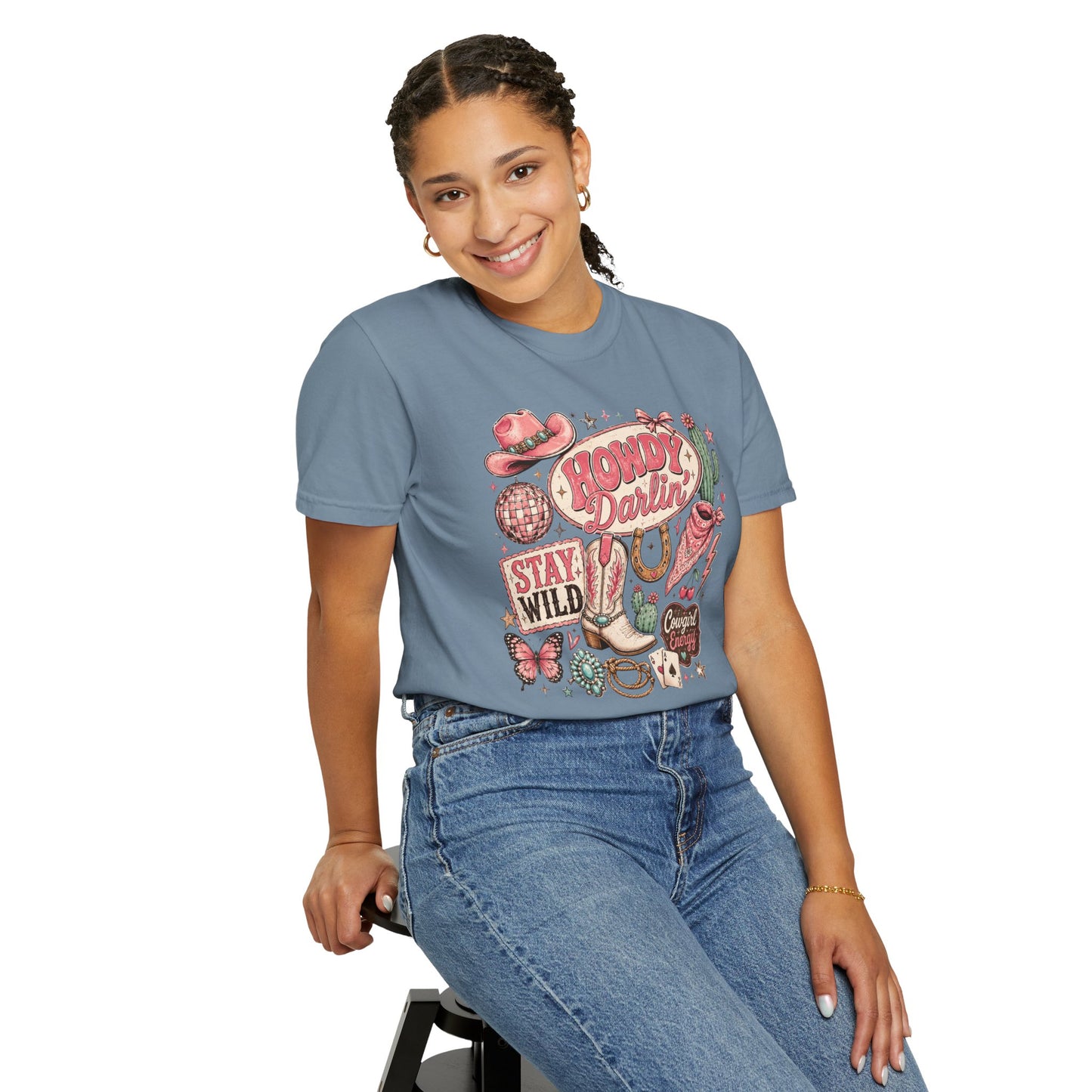 Howdy Darlin' Western Graphic T-Shirt