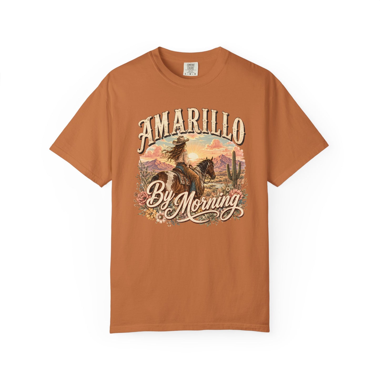 Amarillo By Morning Cowboy T-Shirt — Western Rodeo Graphic Tee
