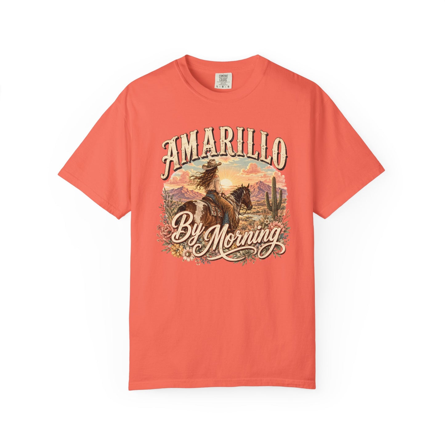 Amarillo By Morning Cowboy T-Shirt — Western Rodeo Graphic Tee