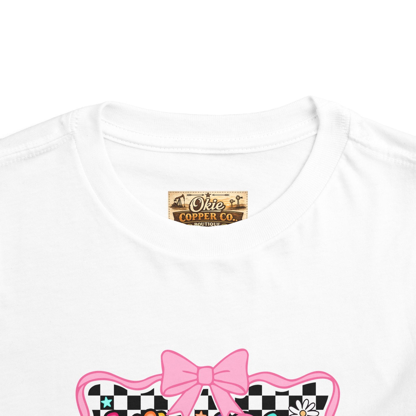 Kindergarten Toddler Tee — Colorful 'kinder' Back to School Shirt