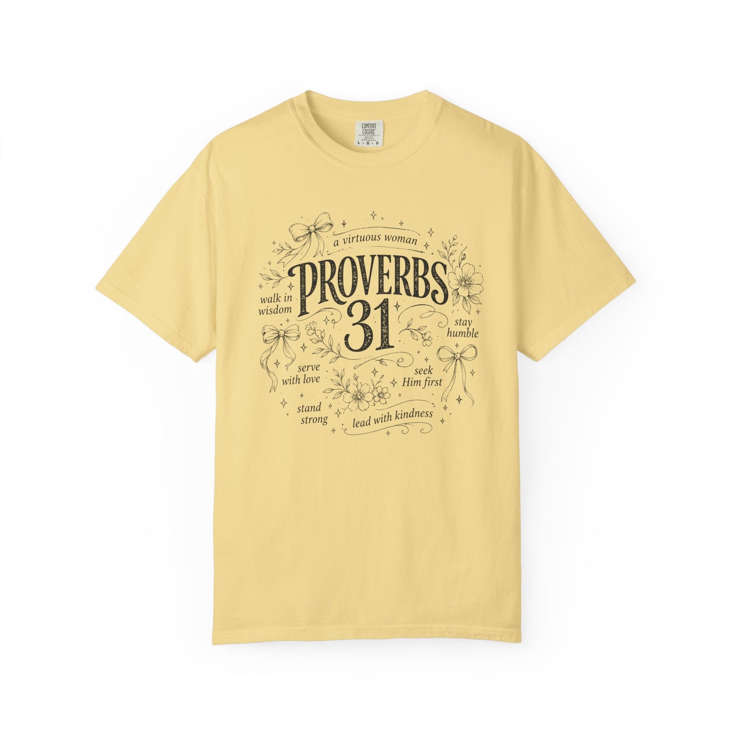 Proverbs 31 Inspirational T-Shirt — Faith-Based Scripture Graphic Tee