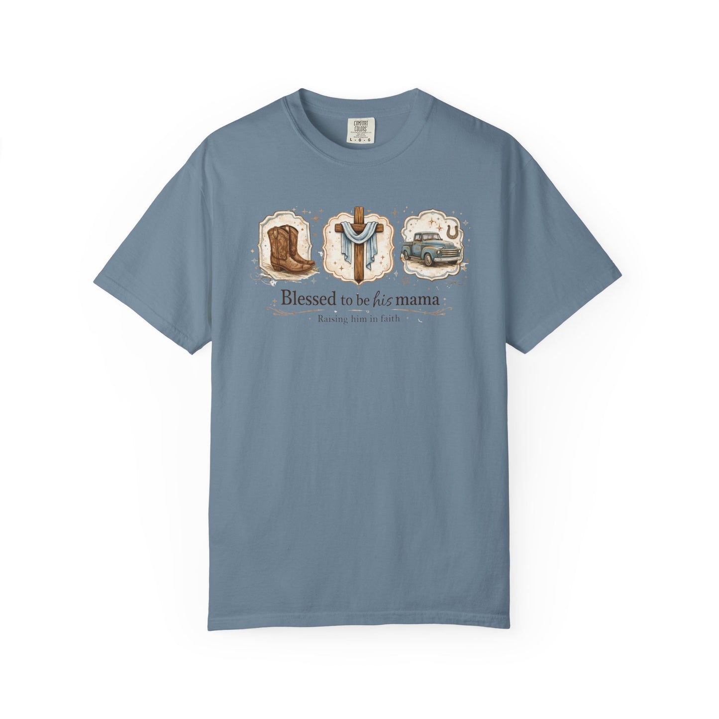 Blessed to Be His Mama T-Shirt — Christian Mama Faith Tee
