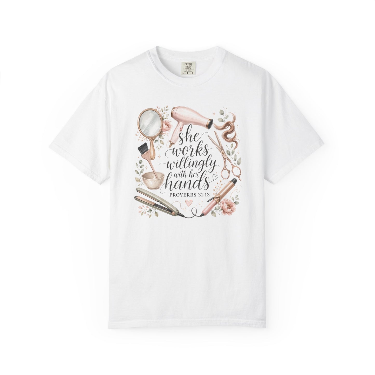 She Works Willingly with Her Hands – Women’s Baking T-Shirt