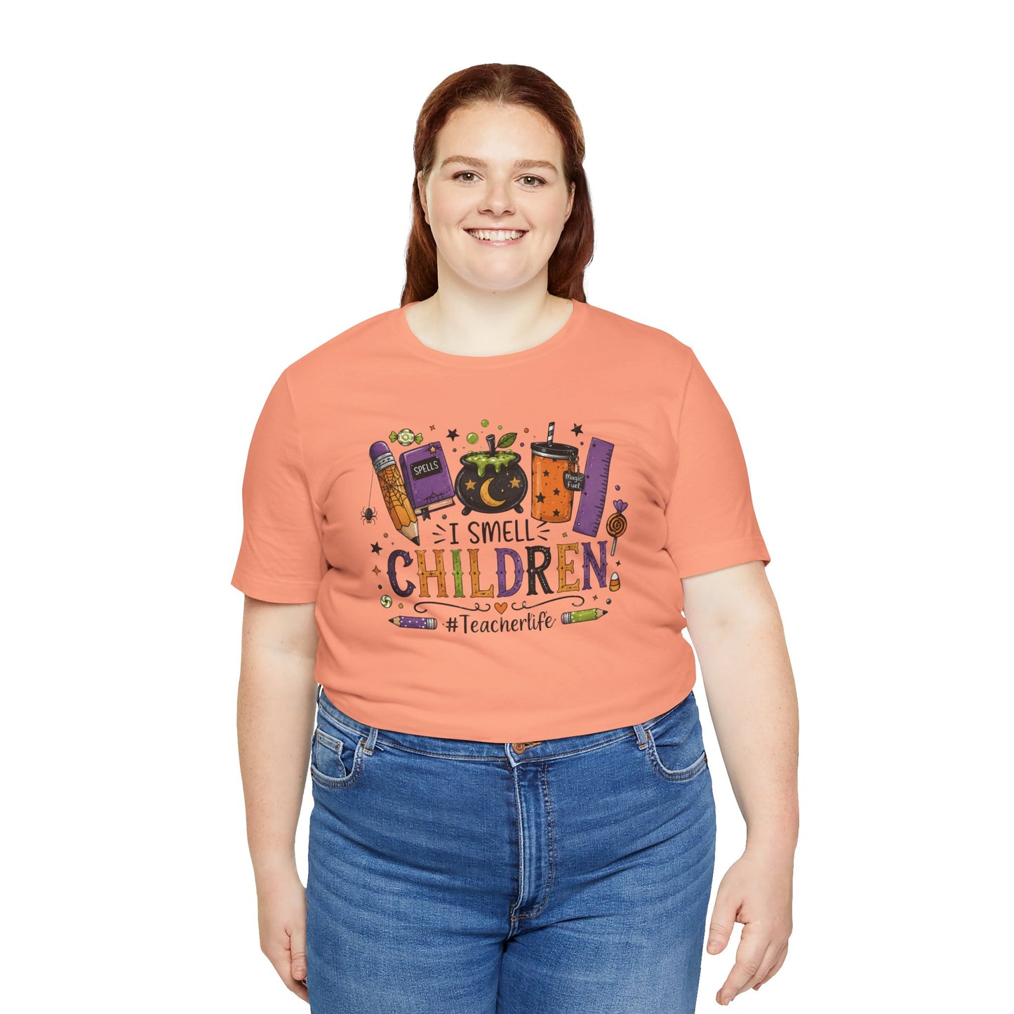 I Smell Children Halloween Teacher T-Shirt