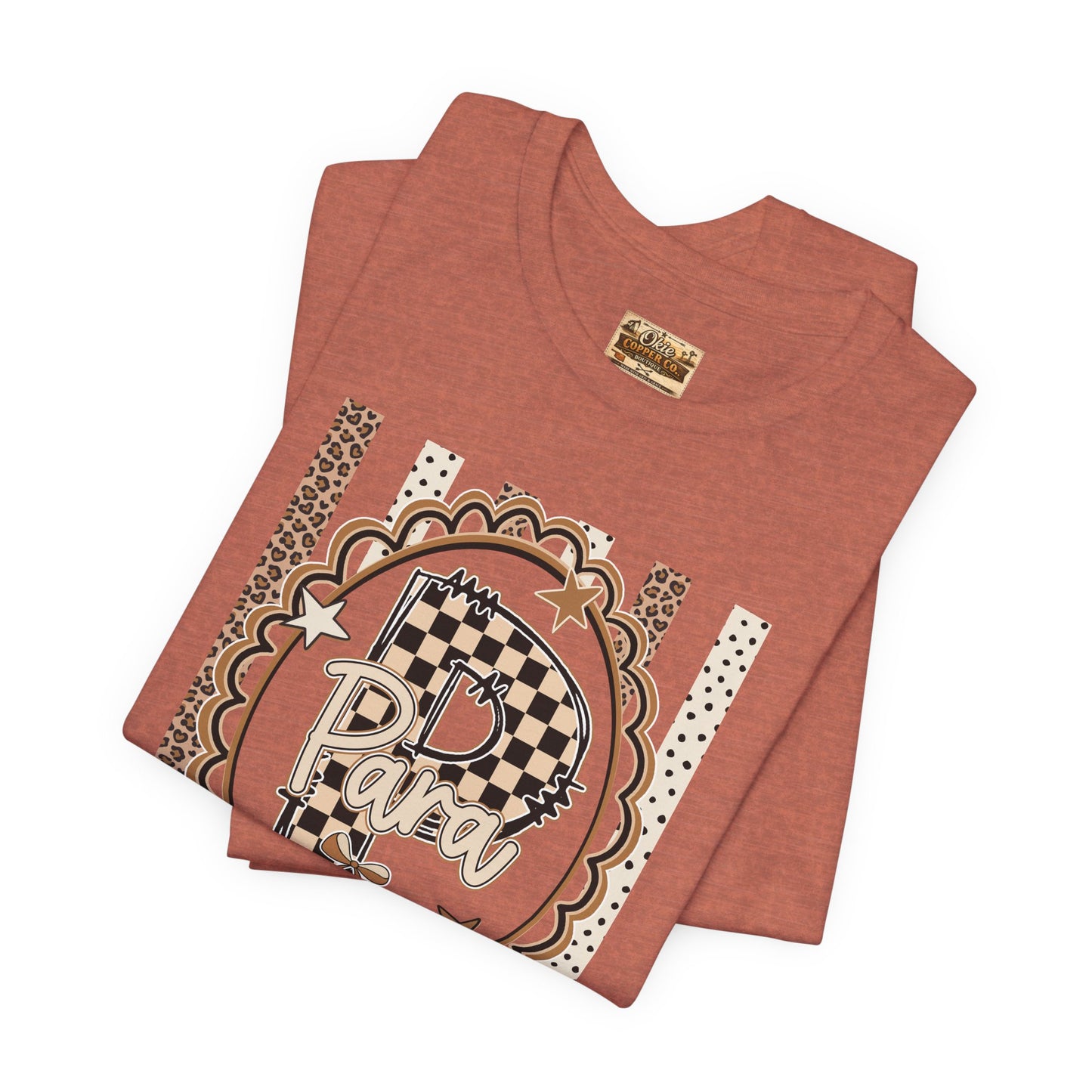 Retro Checkerboard Graphic Tee — Father’s Day Vintage Plaid Dad Shirt
