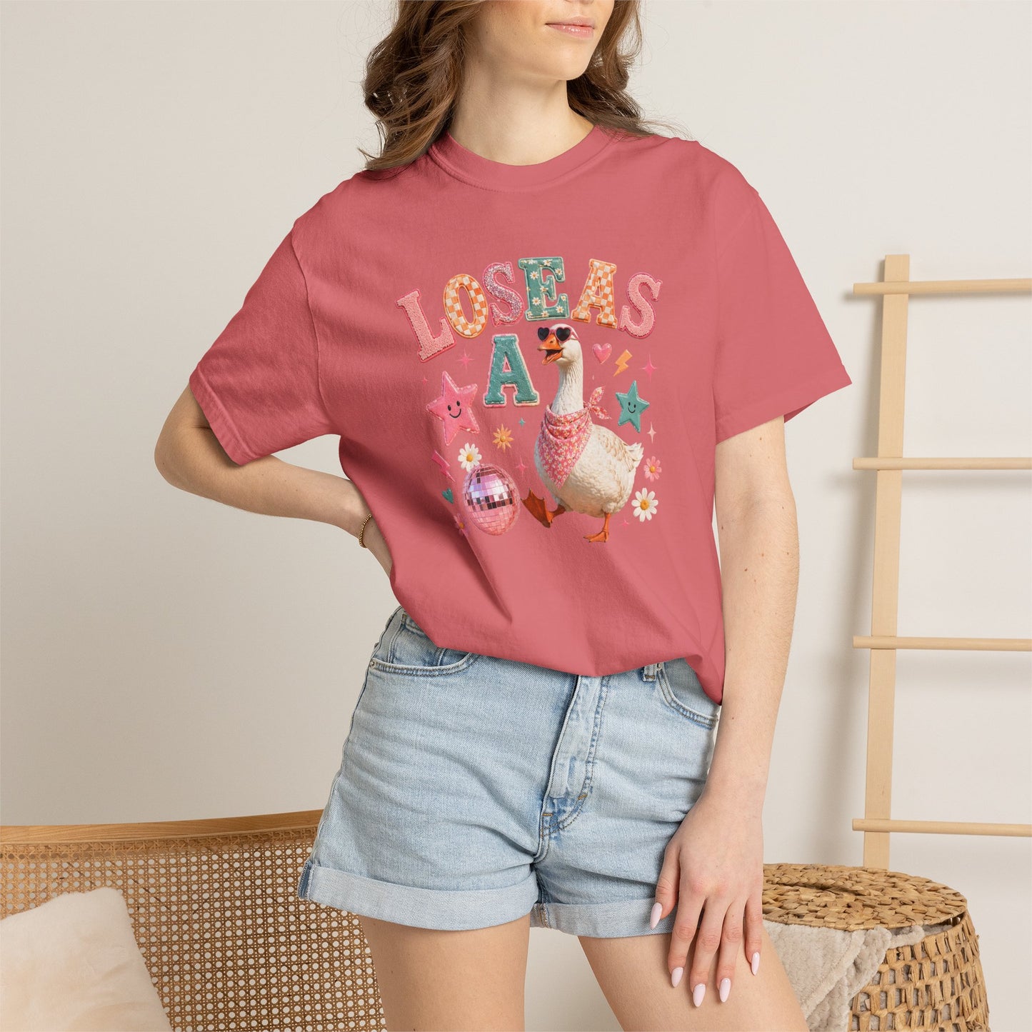 Lose As A Goose T-Shirt — Cute Retro Duck Graphic Tee