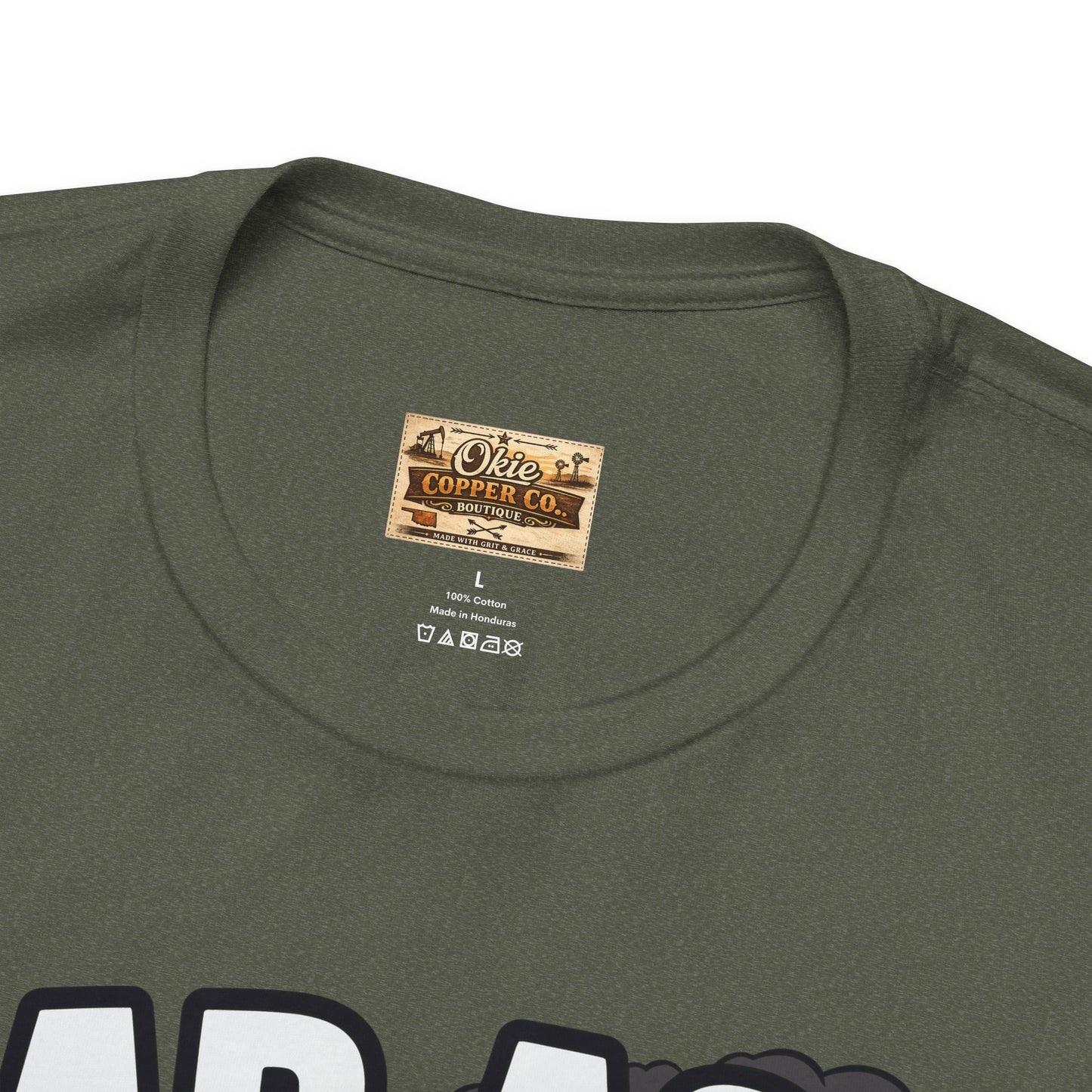 Bad Ass Mother Trucker Tee — Graphic Semi Truck Flames Shirt
