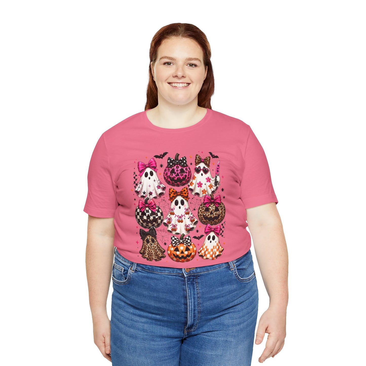 Halloween Kitty Pumpkins Tee