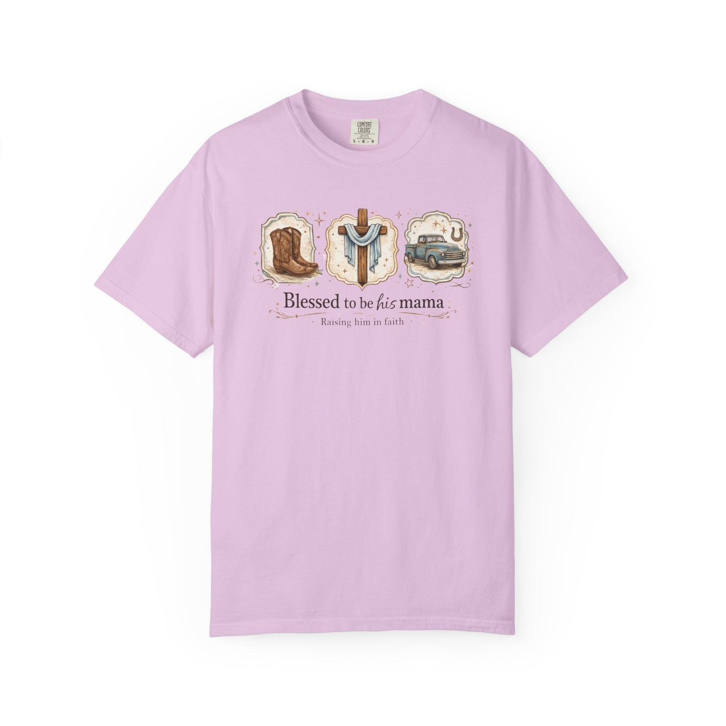 Blessed to Be His Mama T-Shirt — Christian Mama Faith Tee