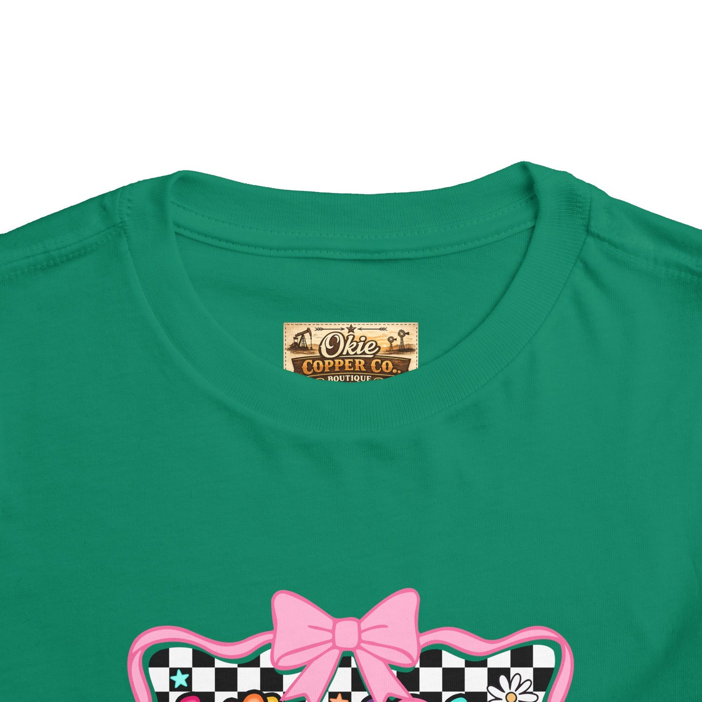Kindergarten Toddler Tee — Colorful 'kinder' Back to School Shirt