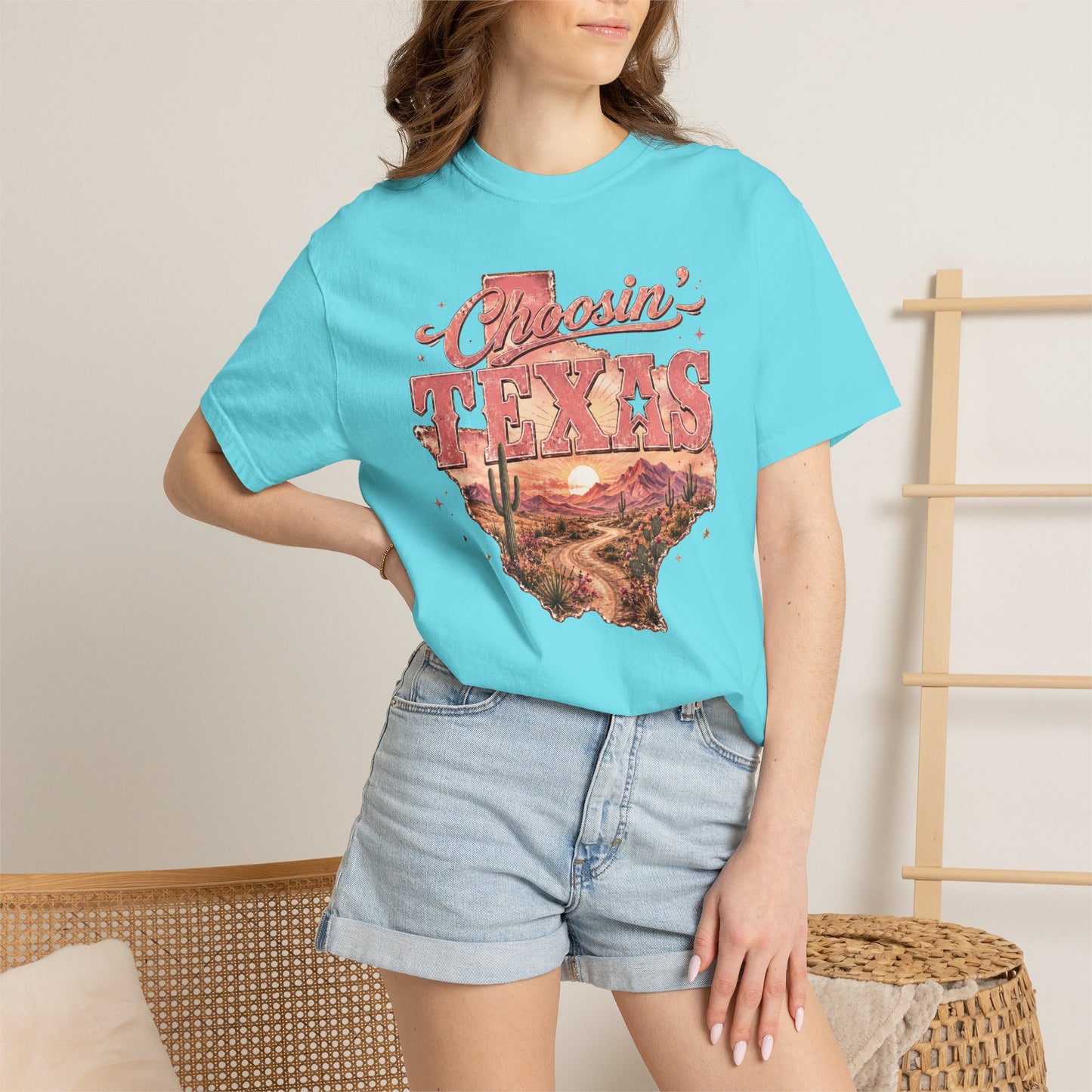 Chasin' Texas T-Shirt — Vintage Desert State Graphic Tee