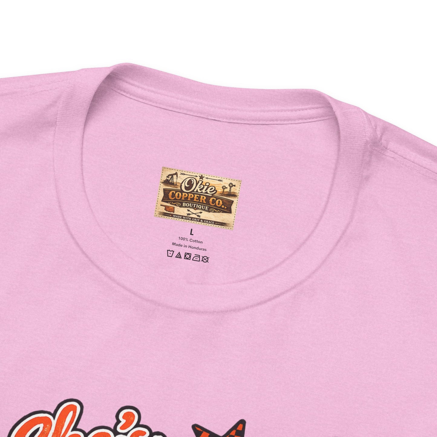 Afton Football Town Retro Graphic Tee — "Shes from Afton I can too"