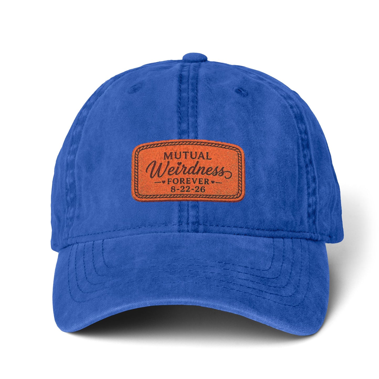 Women's Pigment-Dyed Cap with Fashion Undervisor (Embroidery)
