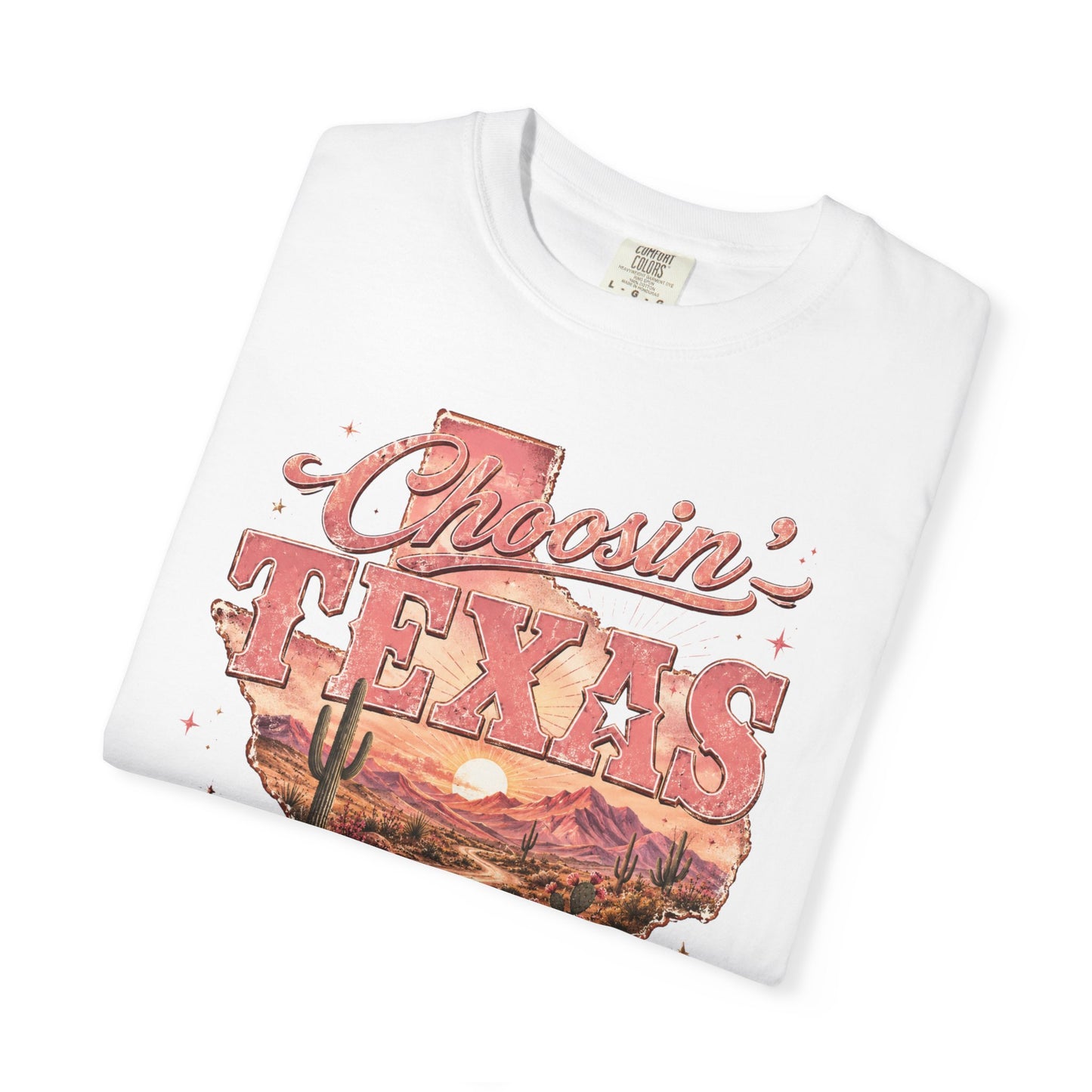 Chasin' Texas T-Shirt — Vintage Desert State Graphic Tee