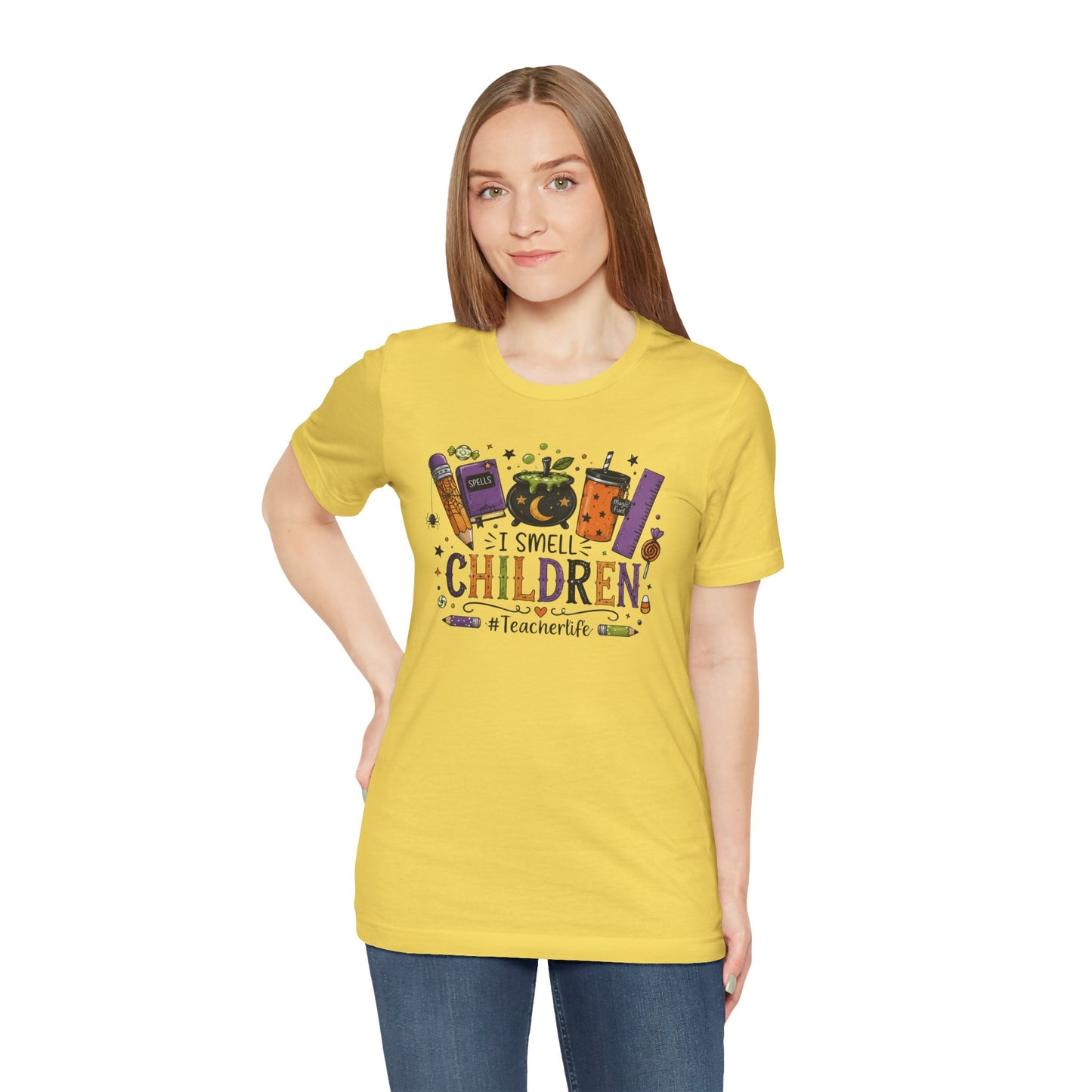 I Smell Children Halloween Teacher T-Shirt