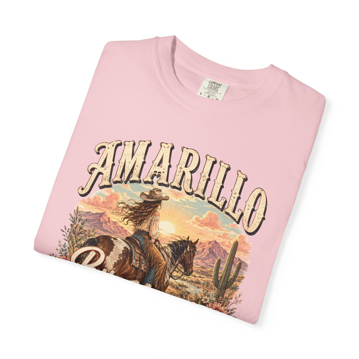 Amarillo By Morning Cowboy T-Shirt — Western Rodeo Graphic Tee