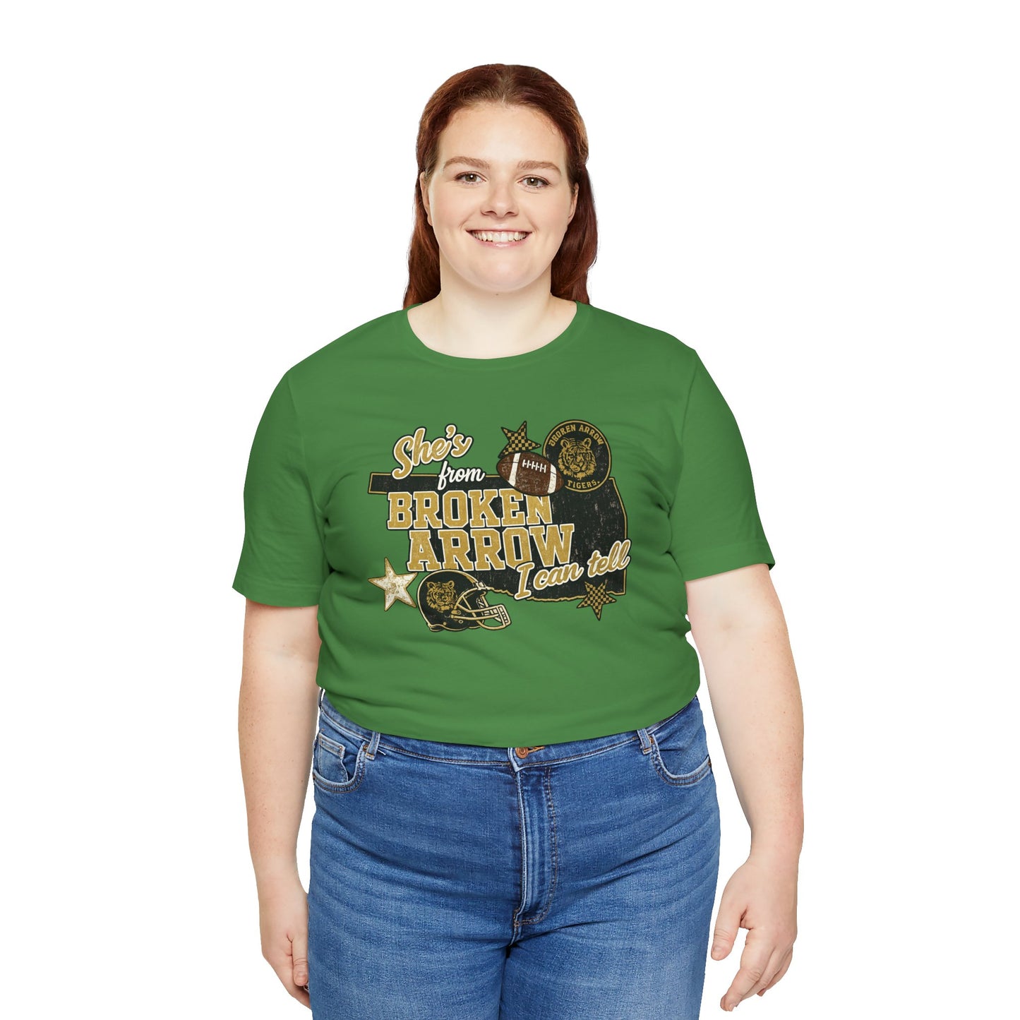 Broken Arrow Oklahoma Retro Graphic Tee — "Stars From Broken Arrow" Vintage Style T‑Shirt