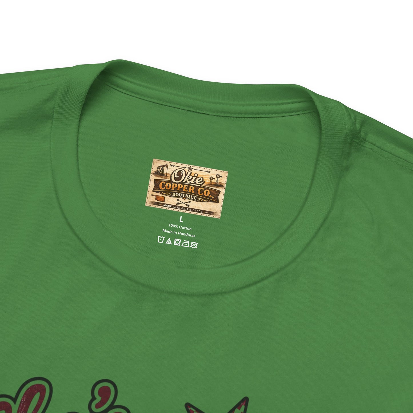 She's from Jenks Tee — Vintage High School Football Graphic T-Shirt