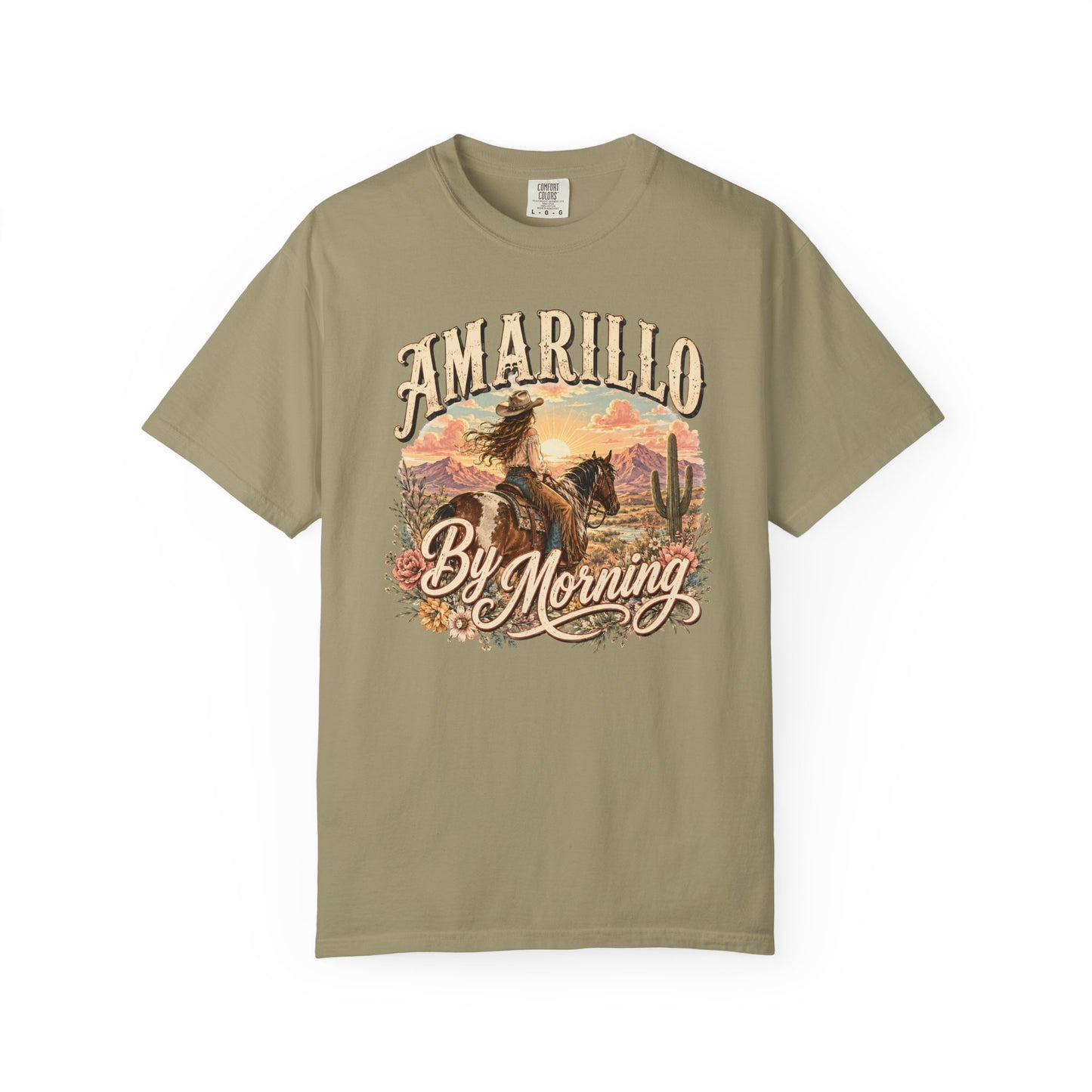 Amarillo By Morning Cowboy T-Shirt — Western Rodeo Graphic Tee