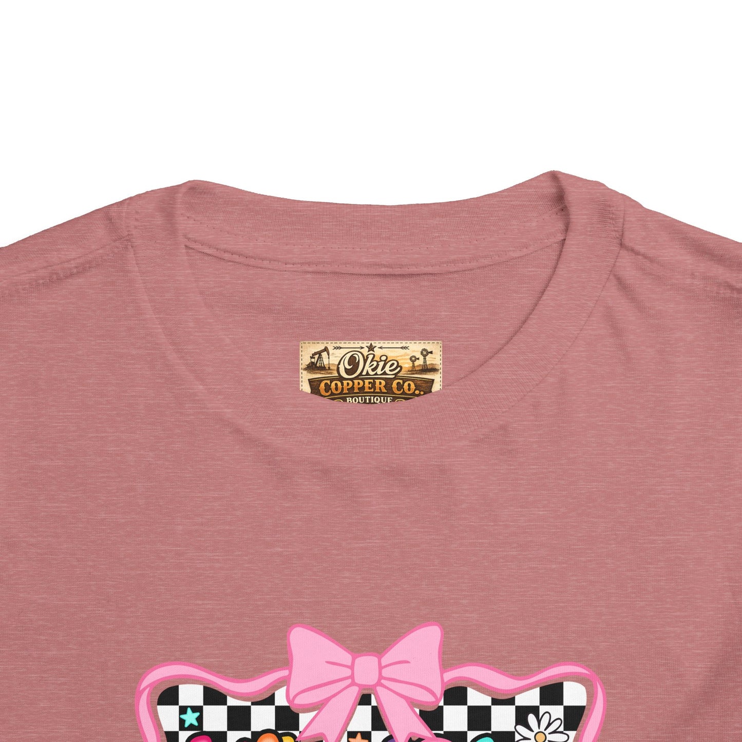 Kindergarten Toddler Tee — Colorful 'kinder' Back to School Shirt