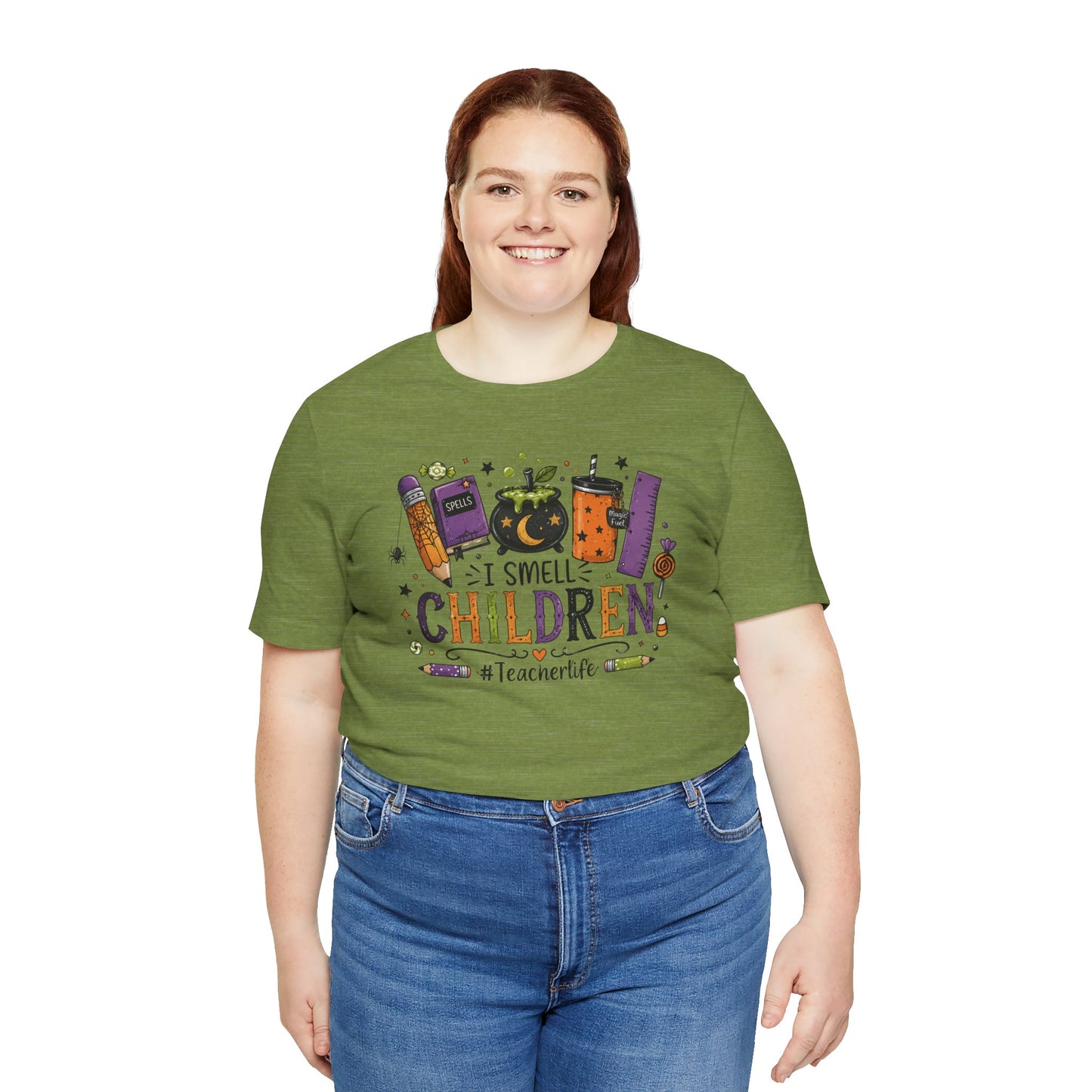 I Smell Children Halloween Teacher T-Shirt