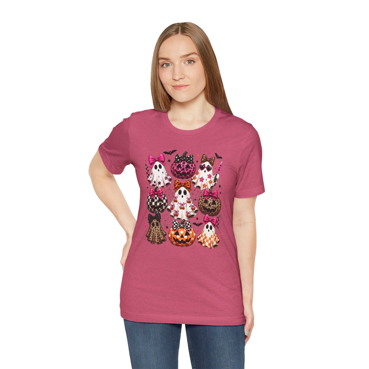 Halloween Kitty Pumpkins Tee