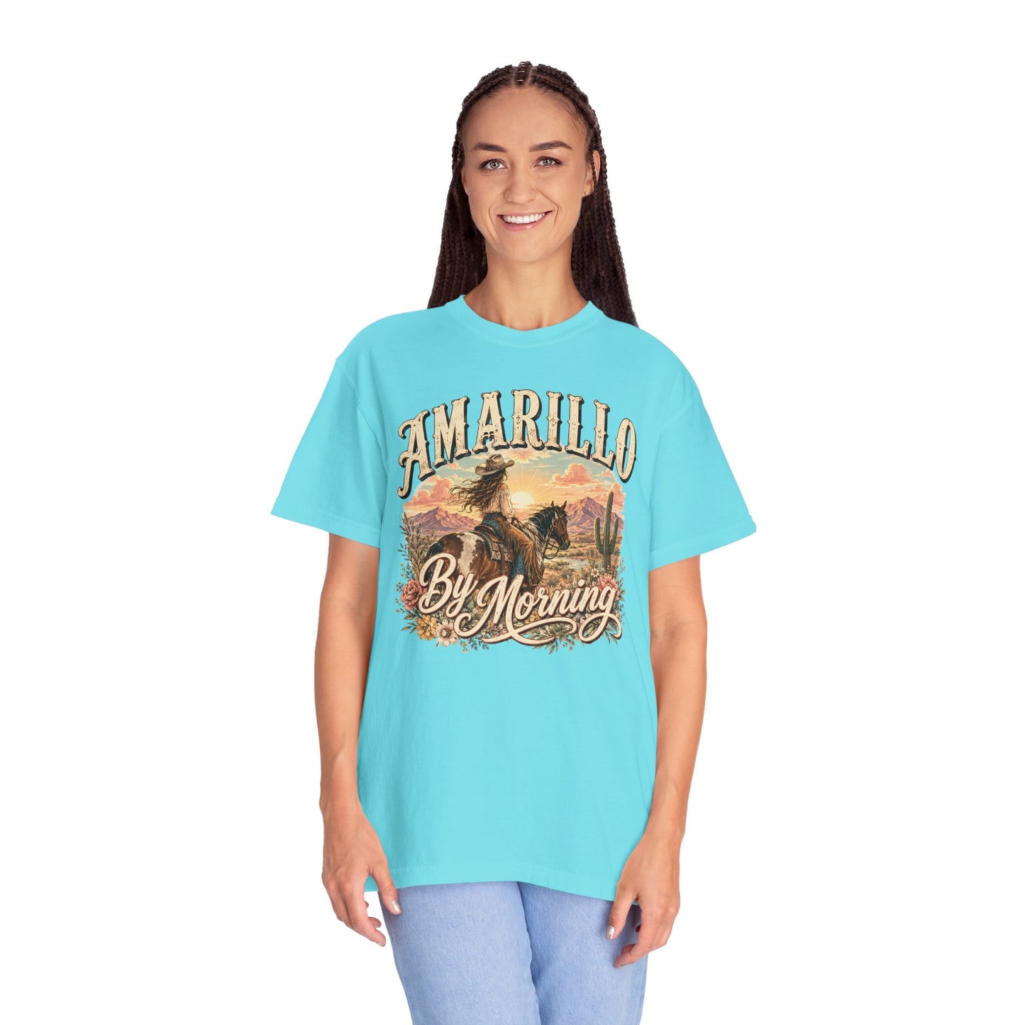 Amarillo By Morning Cowboy T-Shirt — Western Rodeo Graphic Tee