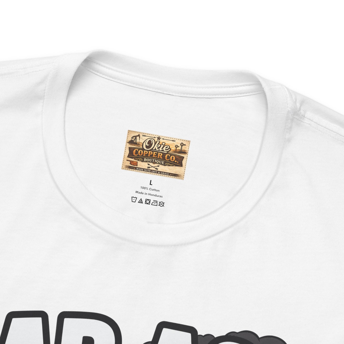 Bad Ass Mother Trucker Tee — Graphic Semi Truck Flames Shirt