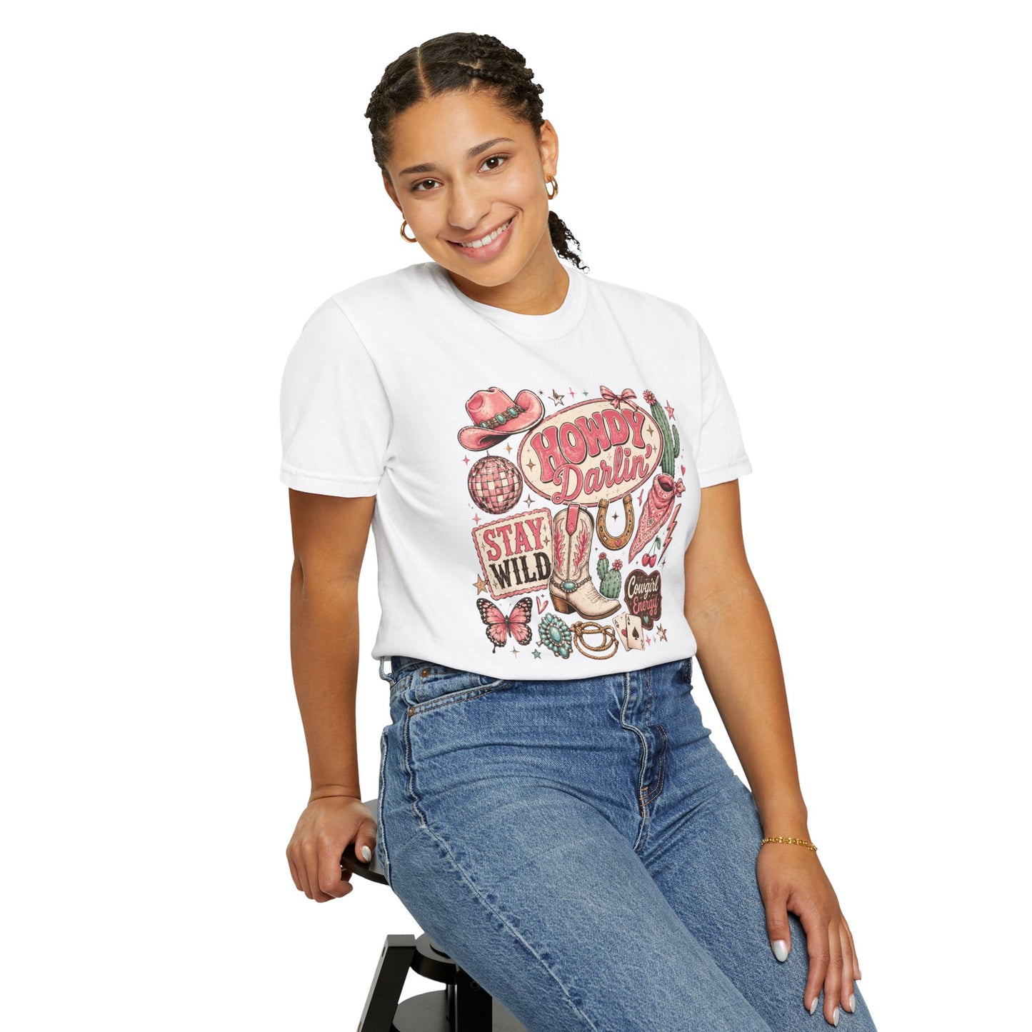 Howdy Darlin' Western Graphic T-Shirt