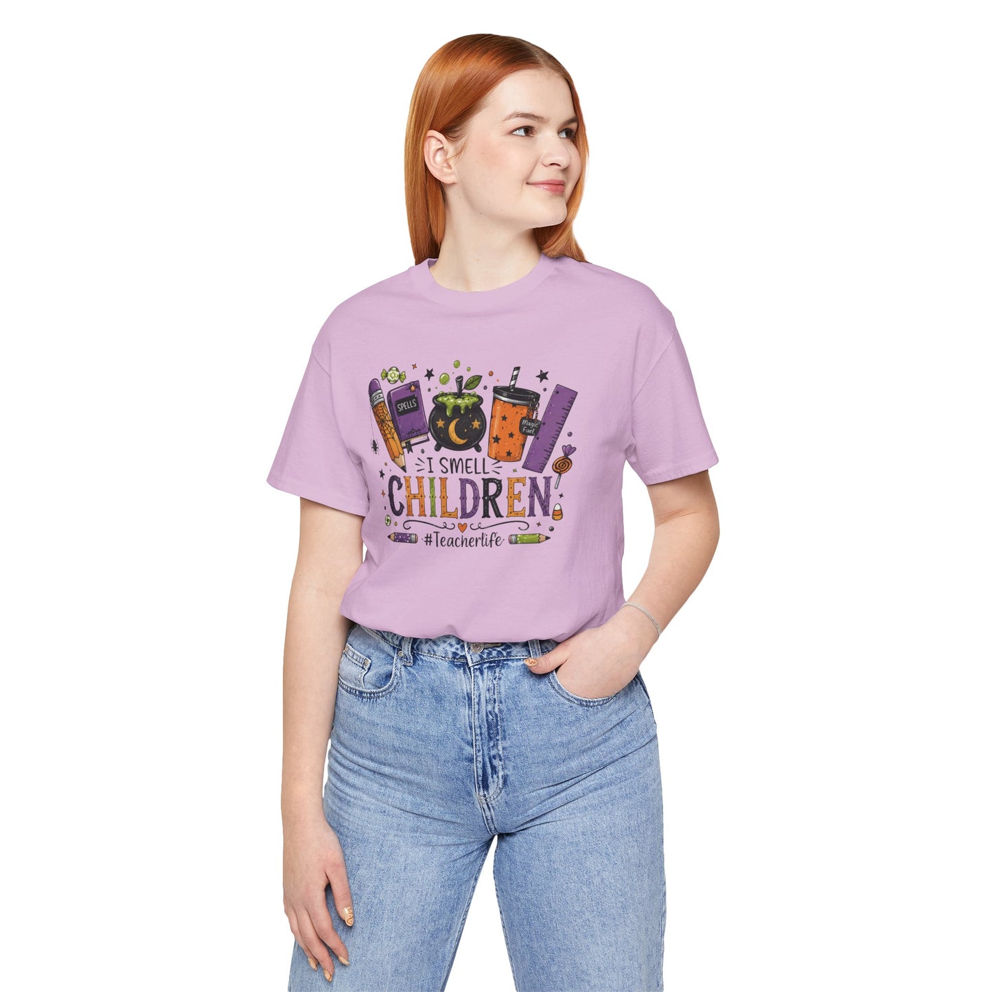 I Smell Children Halloween Teacher T-Shirt