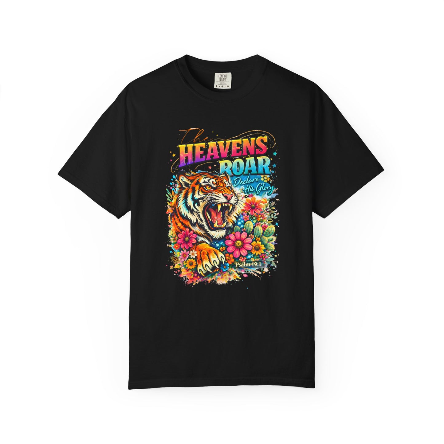 Heaven's Roar Tiger Graphic T-Shirt
