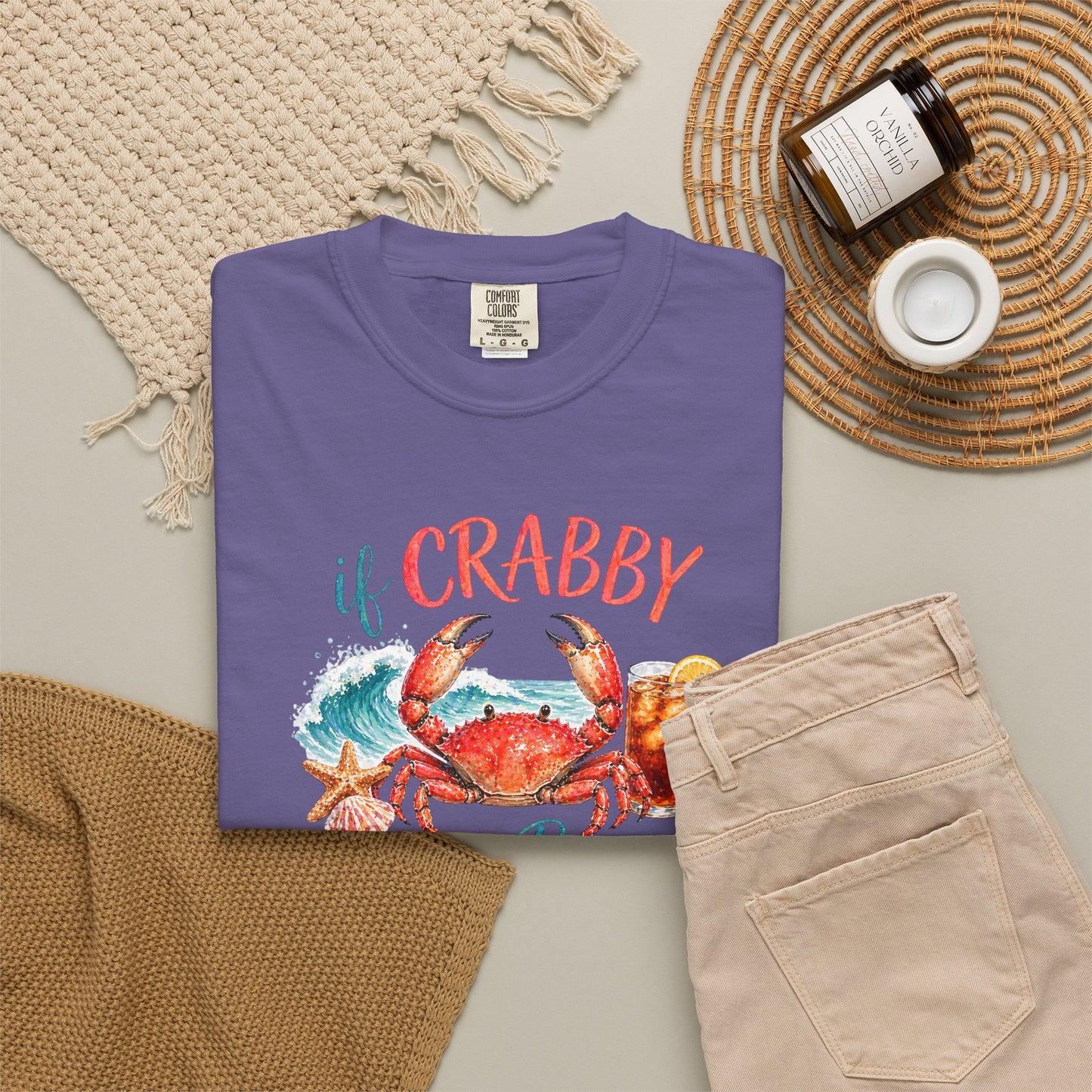 If Crabby Please Return to the Beach T-Shirt