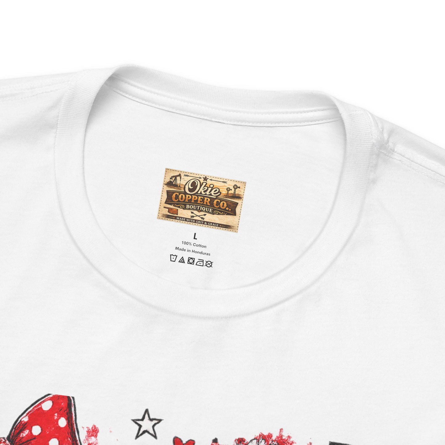 Ridgerunners Pride T-Shirt — School Mascot Red & Black Graphic Tee