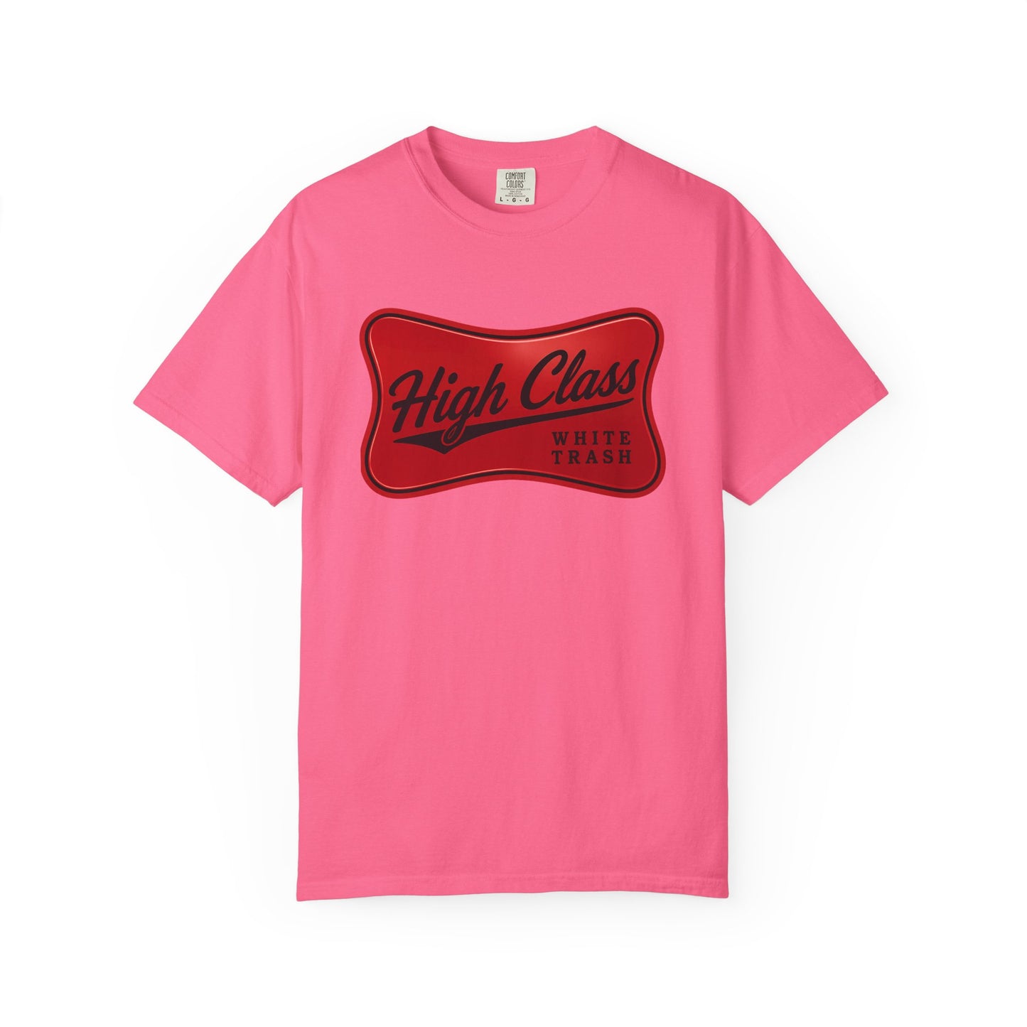 T-Shirt — "High Class White Trash" Retro Logo