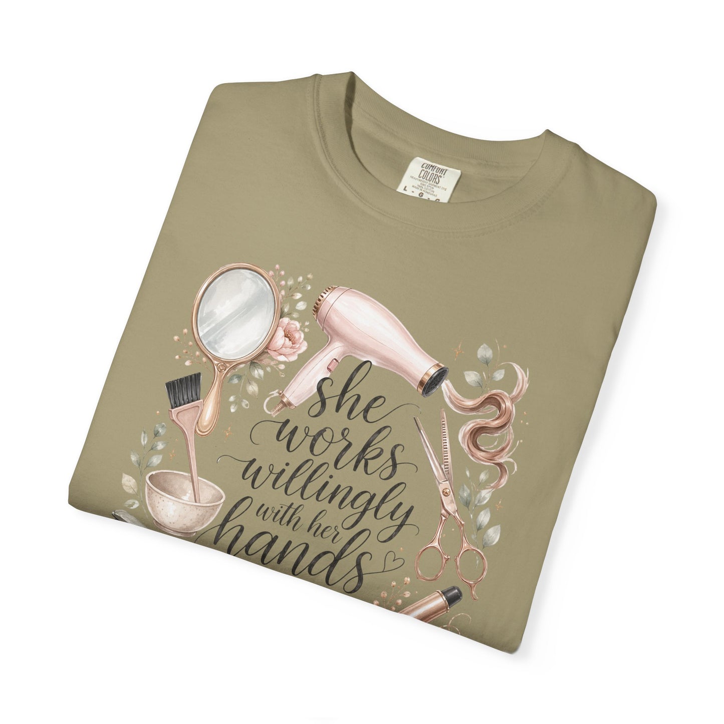She Works Willingly with Her Hands – Women’s Baking T-Shirt