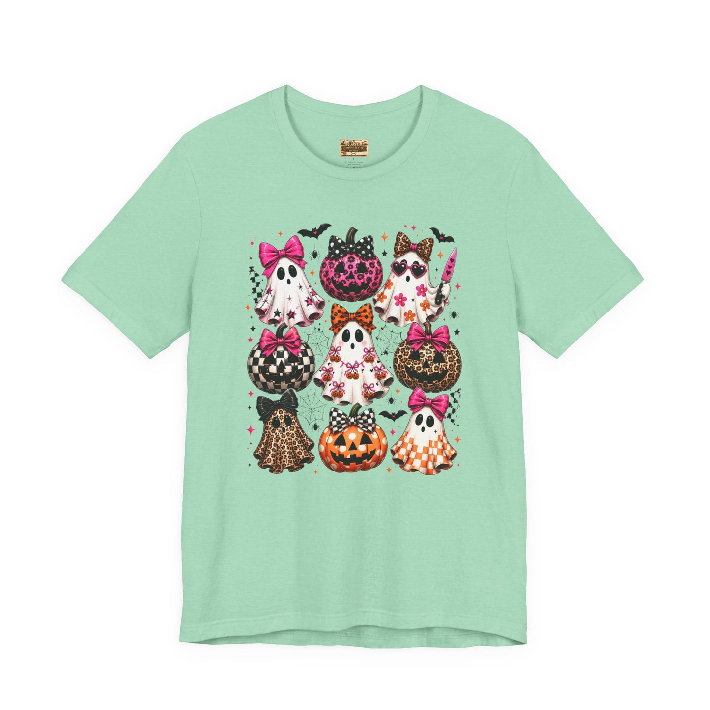 Halloween Kitty Pumpkins Tee
