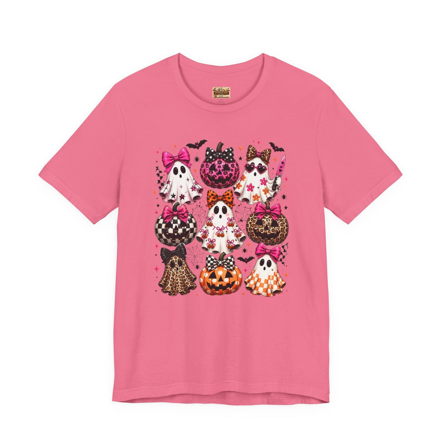 Halloween Kitty Pumpkins Tee