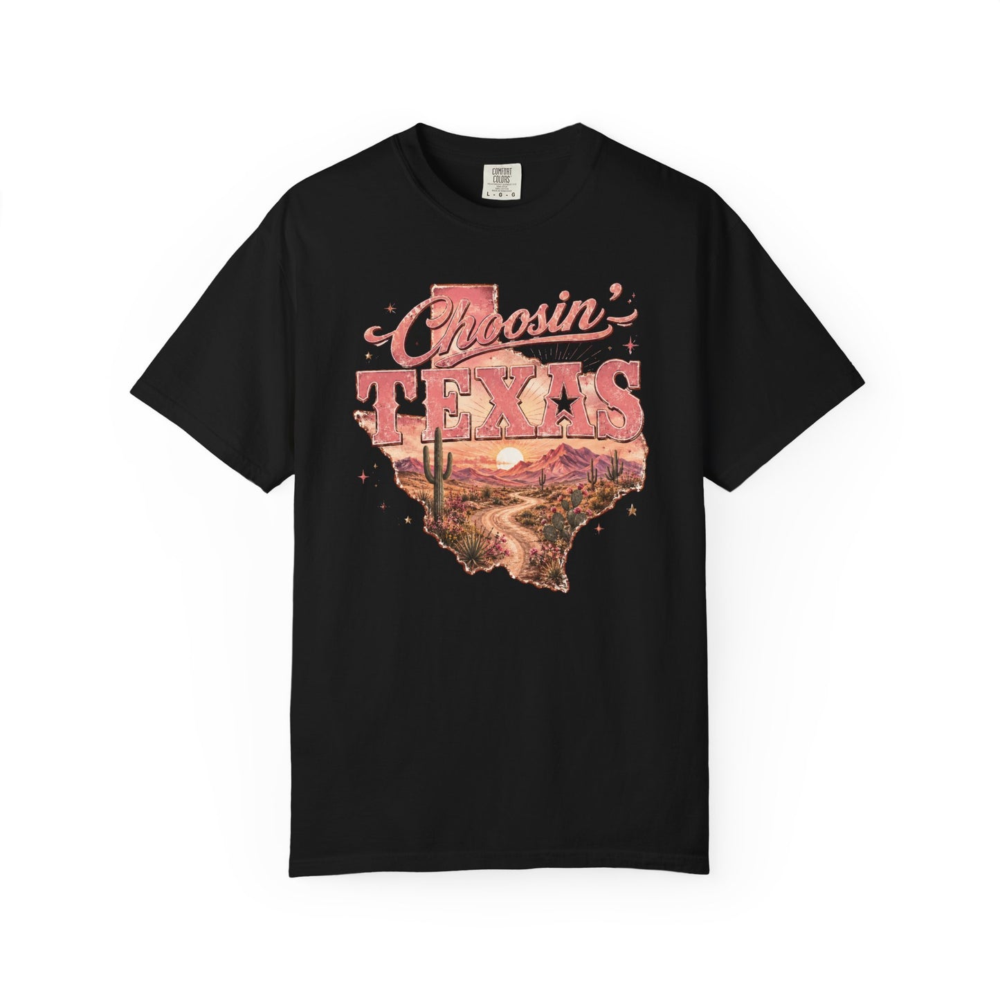 Chasin' Texas T-Shirt — Vintage Desert State Graphic Tee