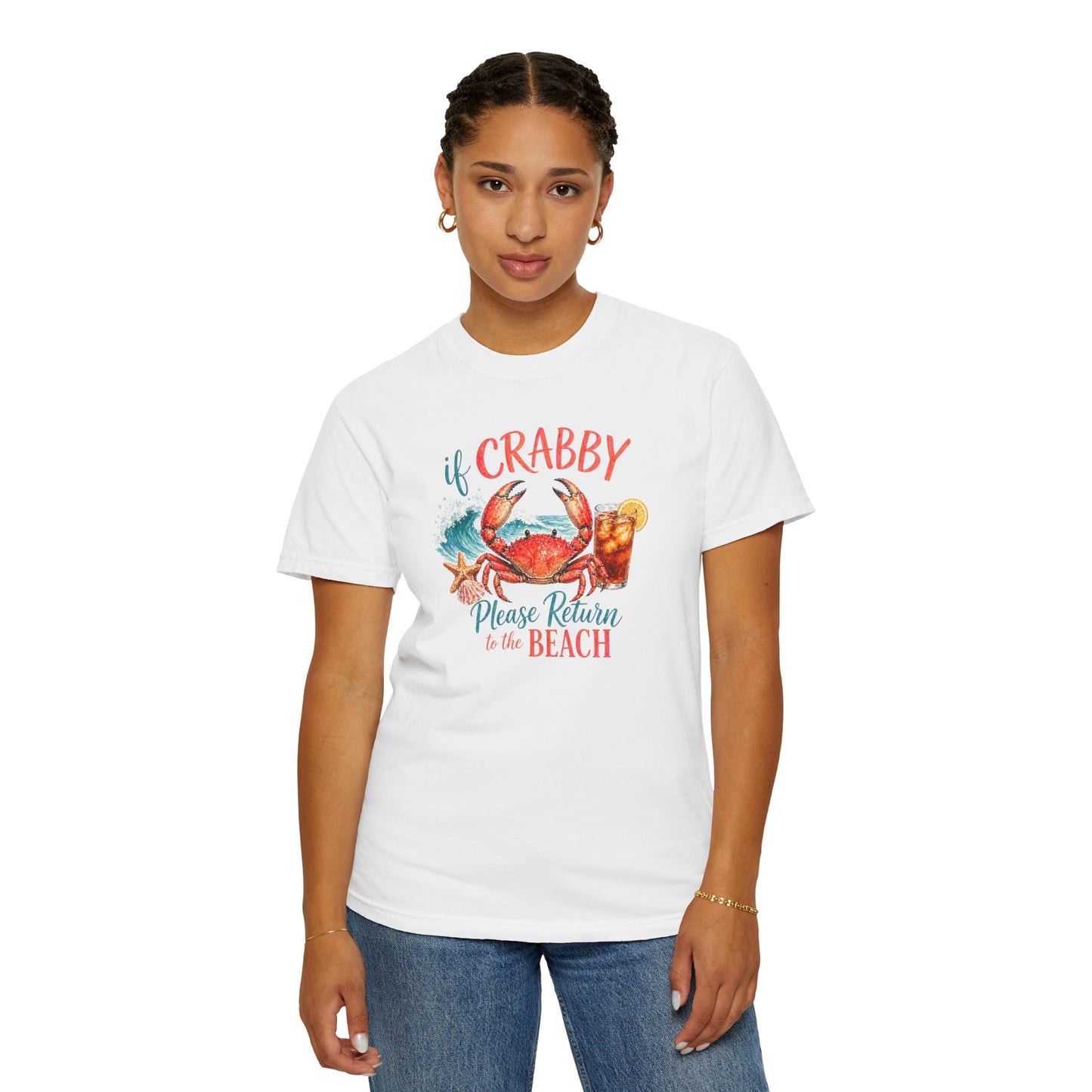 If Crabby Please Return to the Beach T-Shirt
