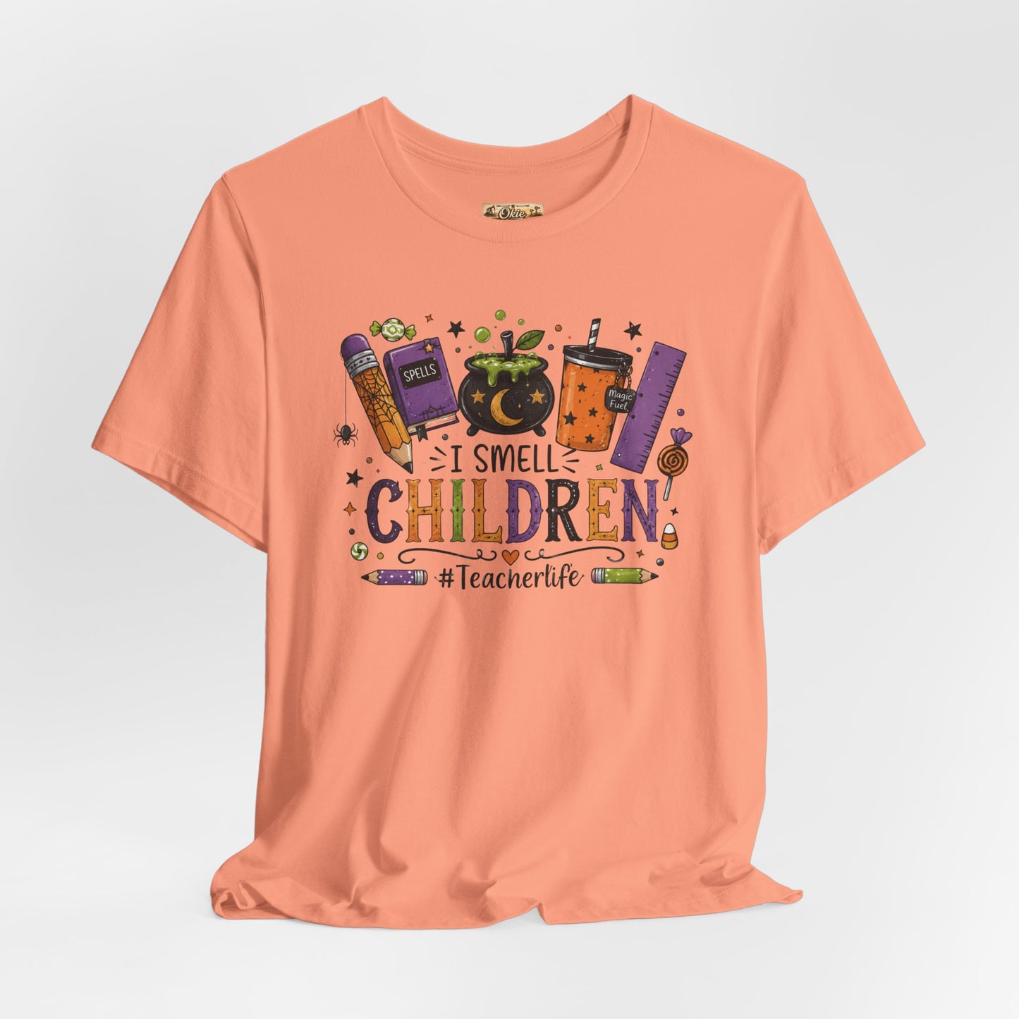 I Smell Children Halloween Teacher T-Shirt