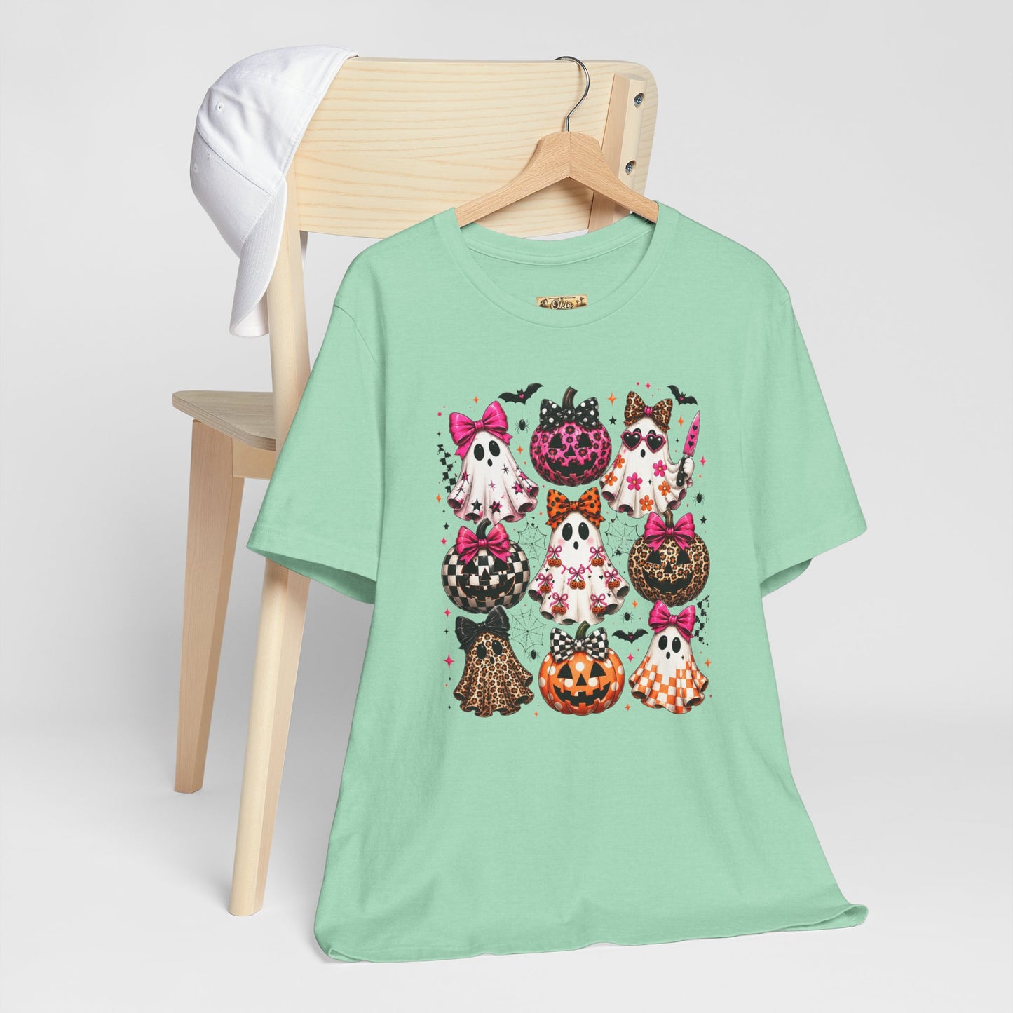 Halloween Kitty Pumpkins Tee