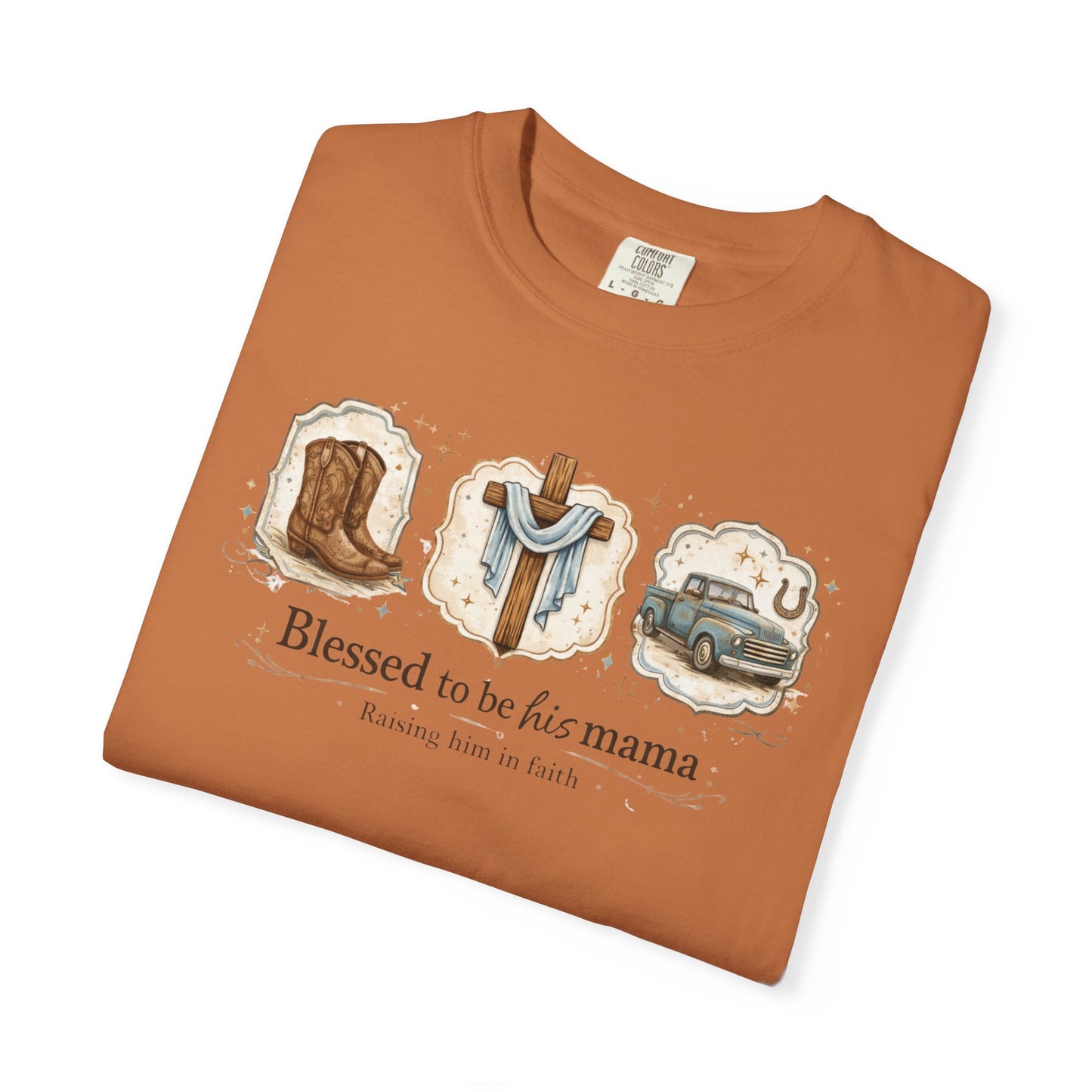 Blessed to Be His Mama T-Shirt — Christian Mama Faith Tee