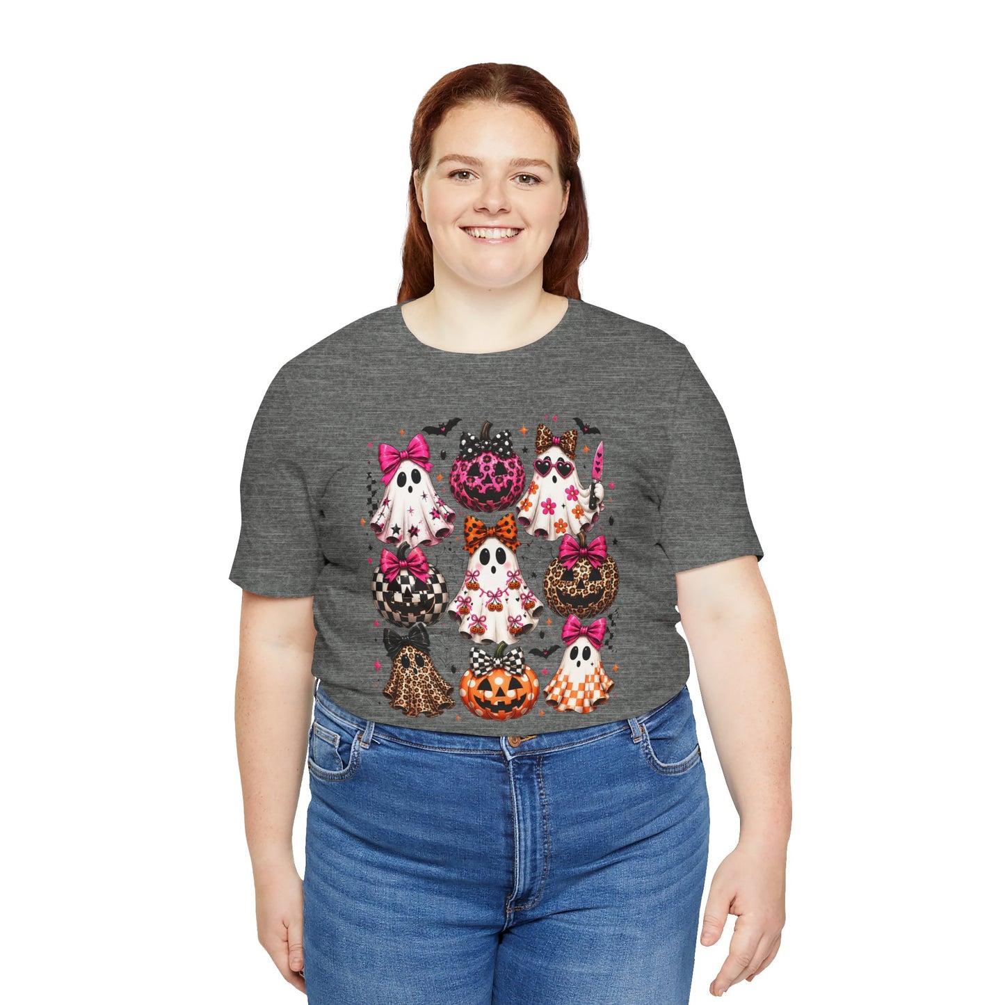 Halloween Kitty Pumpkins Tee