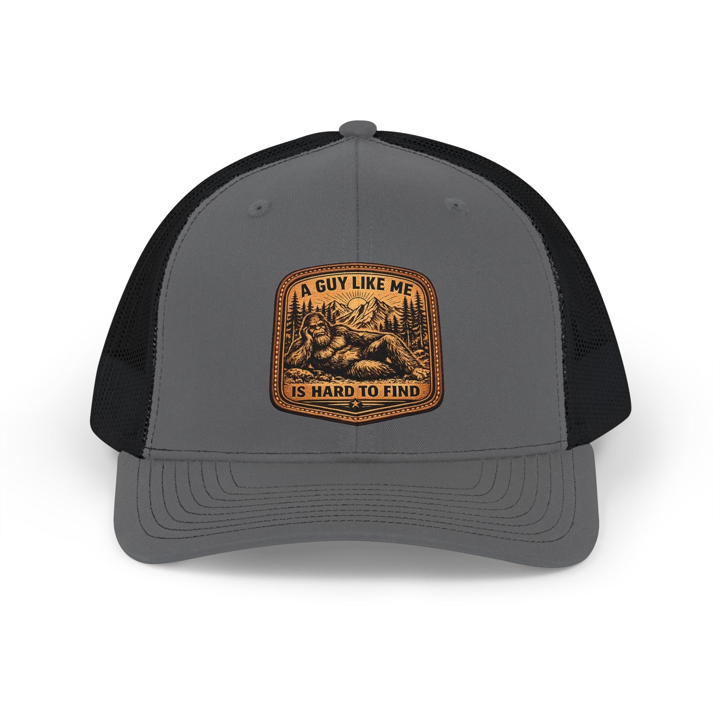 Trucker Cap - "A Guy Like Me Is Hard To Find" Vintage Patch Snapback
