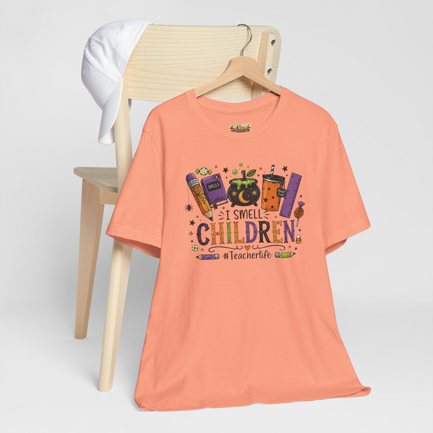 I Smell Children Halloween Teacher T-Shirt