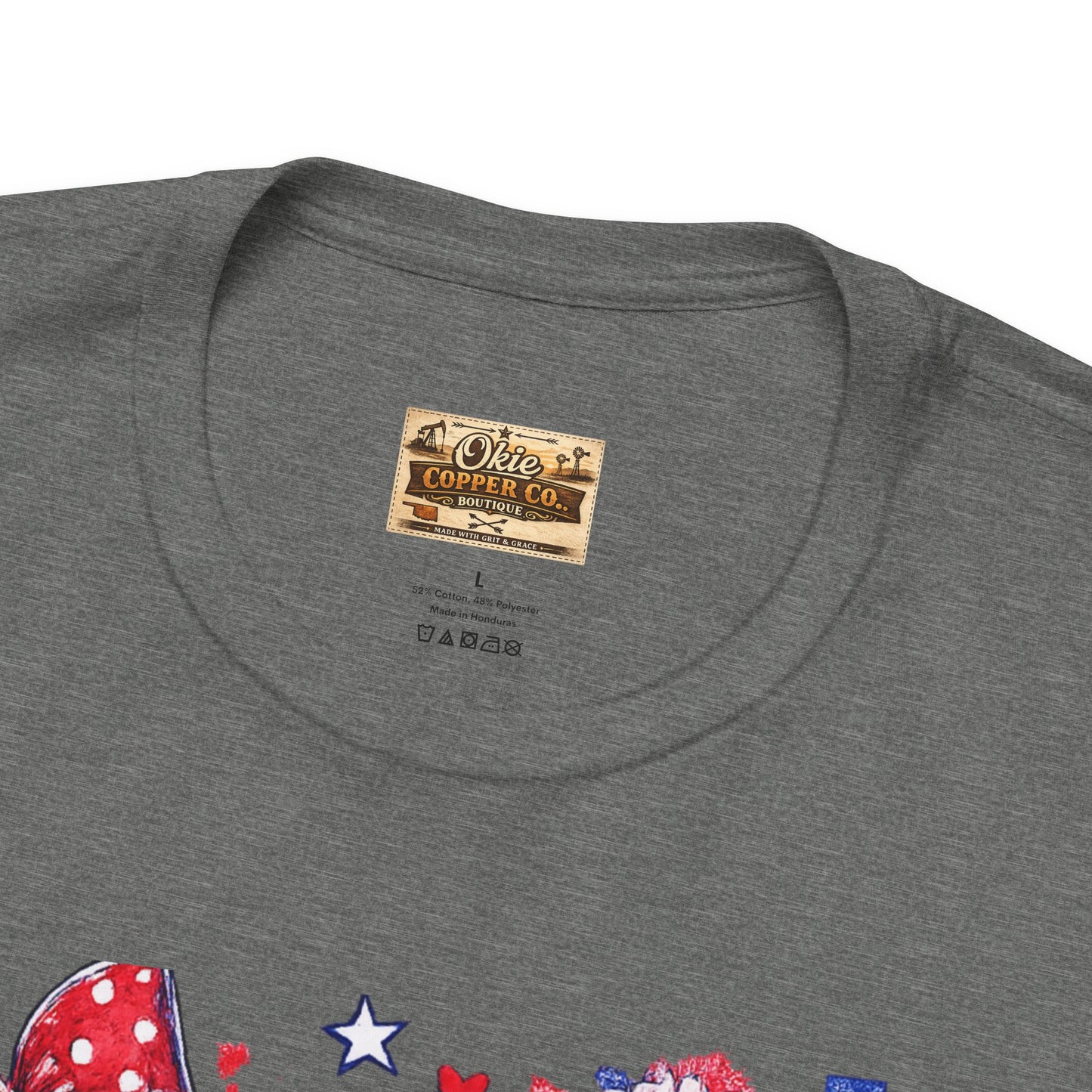 Spartans Pride Graphic Tee — Red, White & Blue School Spirit T-Shirt