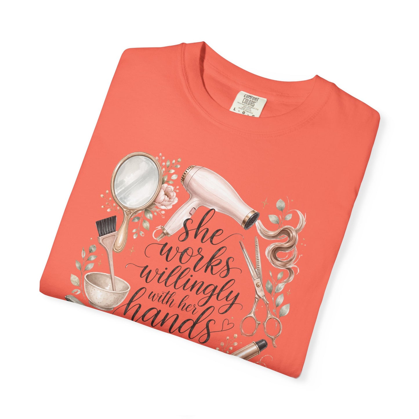 She Works Willingly with Her Hands – Women’s Baking T-Shirt