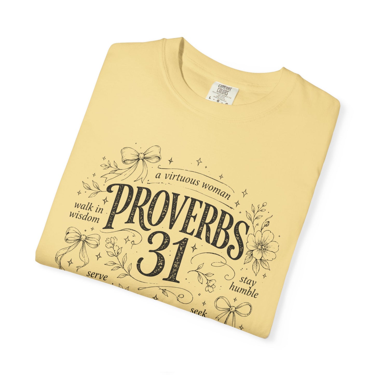 Proverbs 31 Inspirational T-Shirt — Faith-Based Scripture Graphic Tee